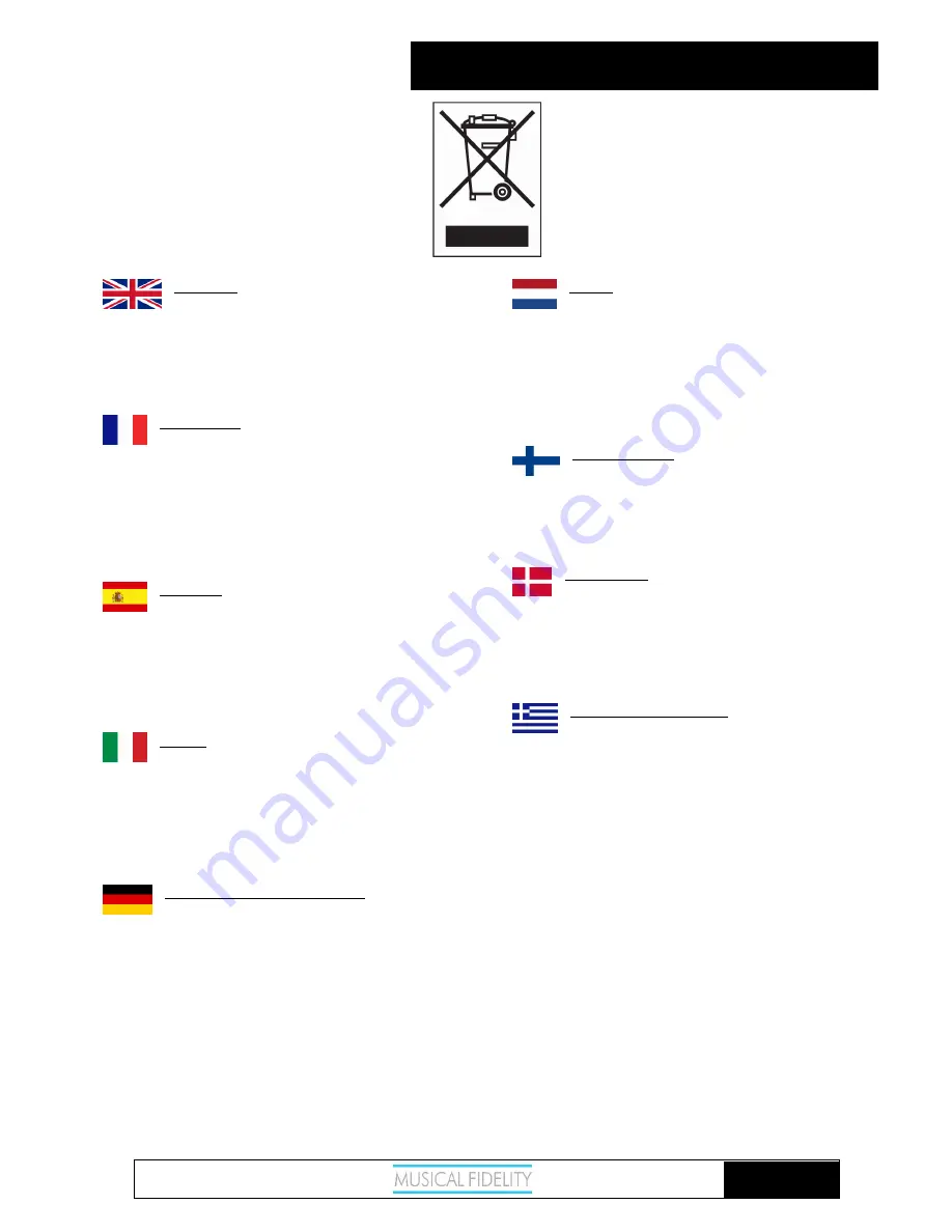 Musical Fidelity Triple-x Instructions For Use Manual Download Page 5