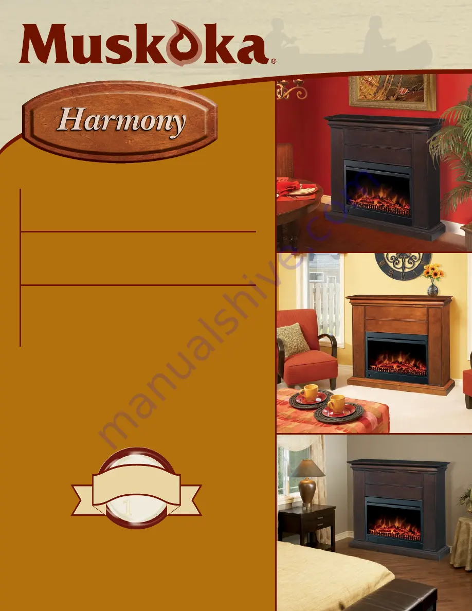 Muskoka Harmony Assembly Instructions Manual Download Page 1