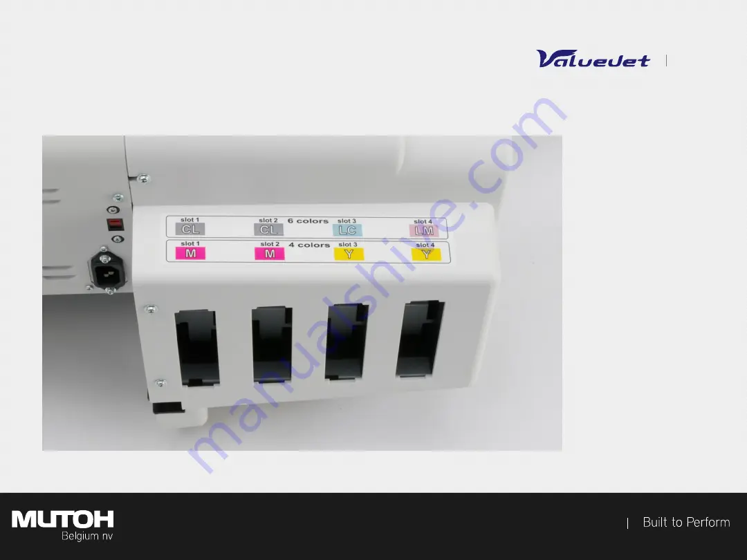 MUTOH ValueJet 628 VJ-628 Manual Download Page 7