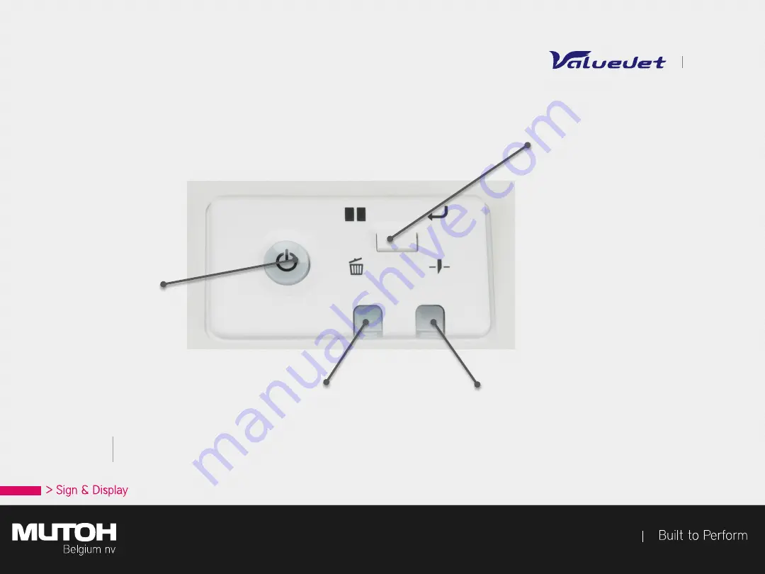 MUTOH ValueJet 628 VJ-628 Manual Download Page 9