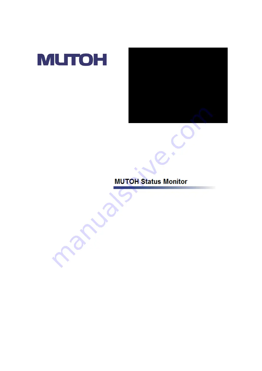 MUTOH ValueJet VJ-628MP Operation Manual Download Page 1