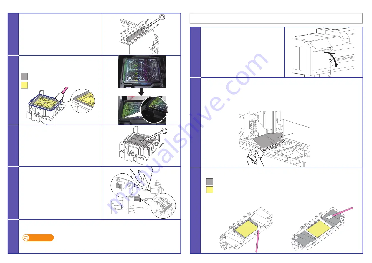 MUTOH VJ-1627MH Maintenance Sheet Download Page 3