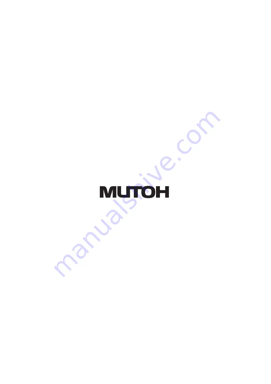 MUTOH VJ-1638UH Mark II Installation Manual Download Page 16