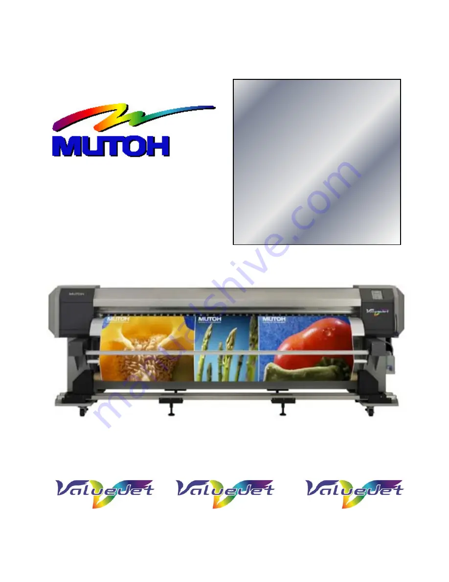 MUTOH VJ-2606 Скачать руководство пользователя страница 1