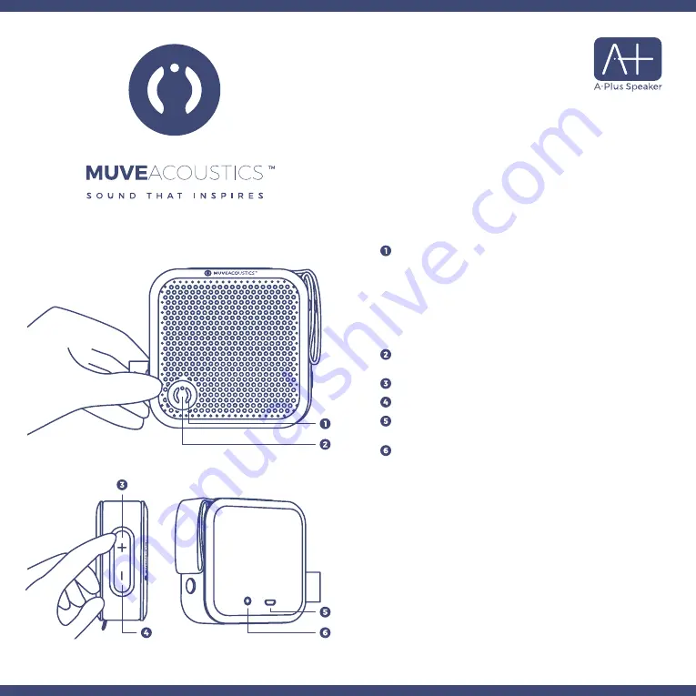 MUVEACOUSTICS A+ Скачать руководство пользователя страница 2