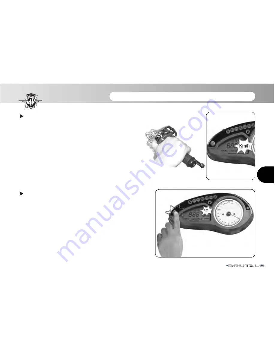 MV Agusta 2005 F4 BRUTALE 910 S Owner'S Manual Download Page 73