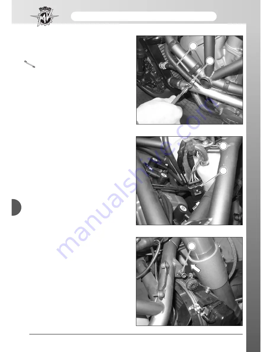 MV Agusta BRUTALE 750 ORO Workshop Manual Download Page 350