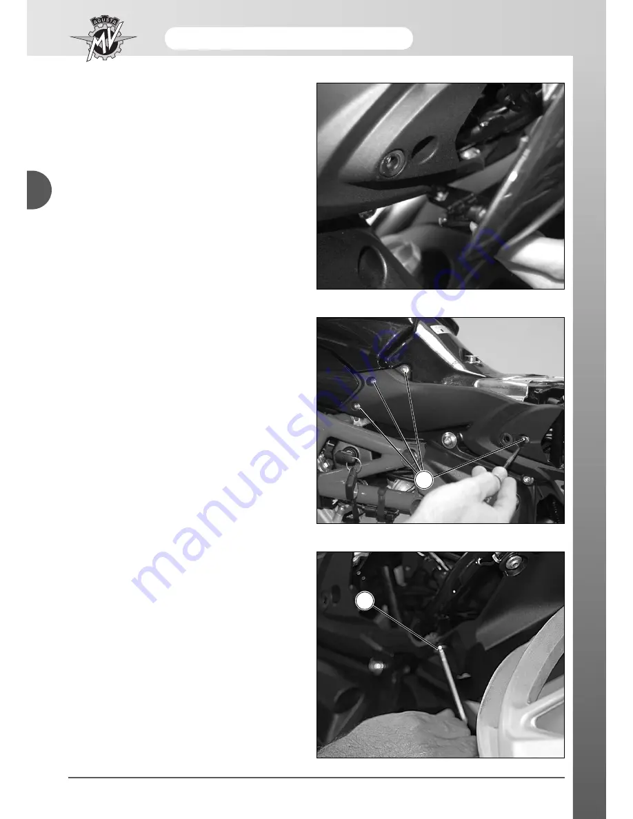 MV Agusta Rivale 800 Workshop Manual Download Page 122