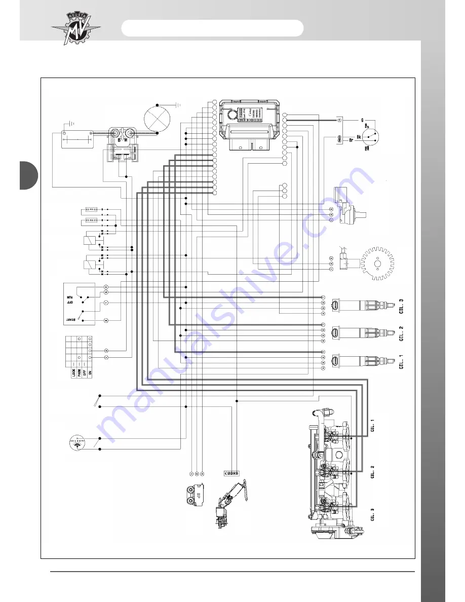 MV Agusta Rivale 800 Workshop Manual Download Page 178