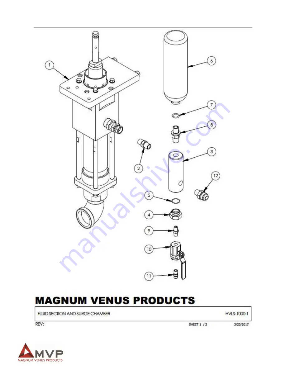 MVP HVLS-1000 Operation Manual Download Page 44