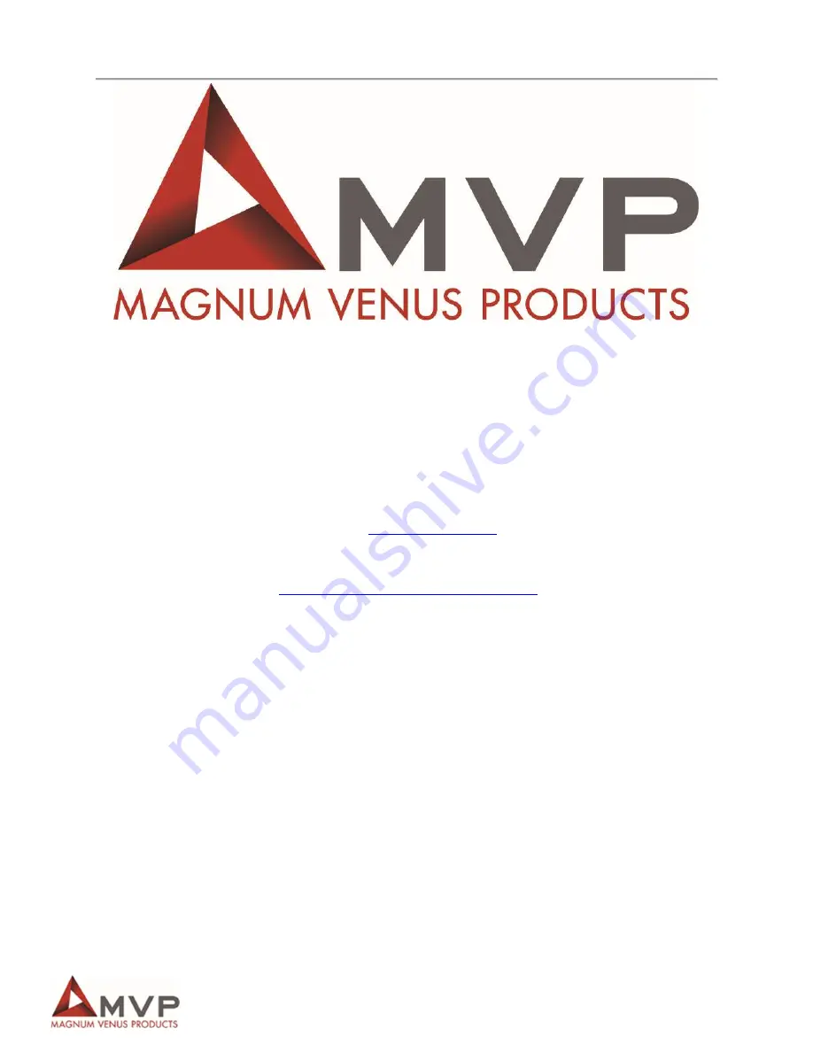 MVP ULTRAMAX UPLS-2300 Component Manual Download Page 40