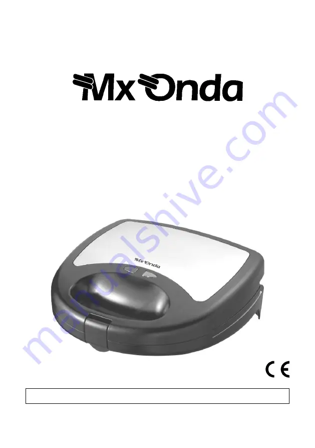 Mx Onda MX-GR2165 Instruction Manual Download Page 1