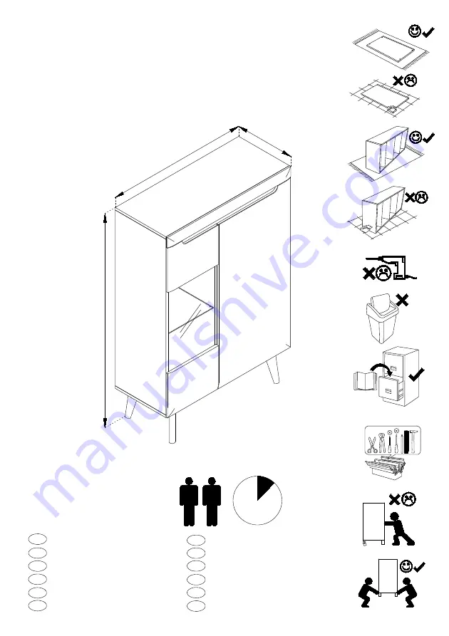 my home 9314366214 Assembly Instructions Manual Download Page 1