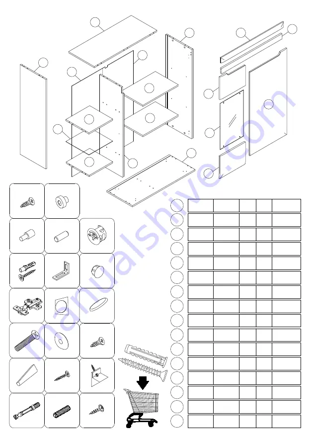 my home 9314366214 Assembly Instructions Manual Download Page 2