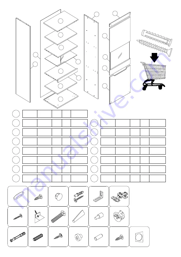 my home 9314366214 Assembly Instructions Manual Download Page 20