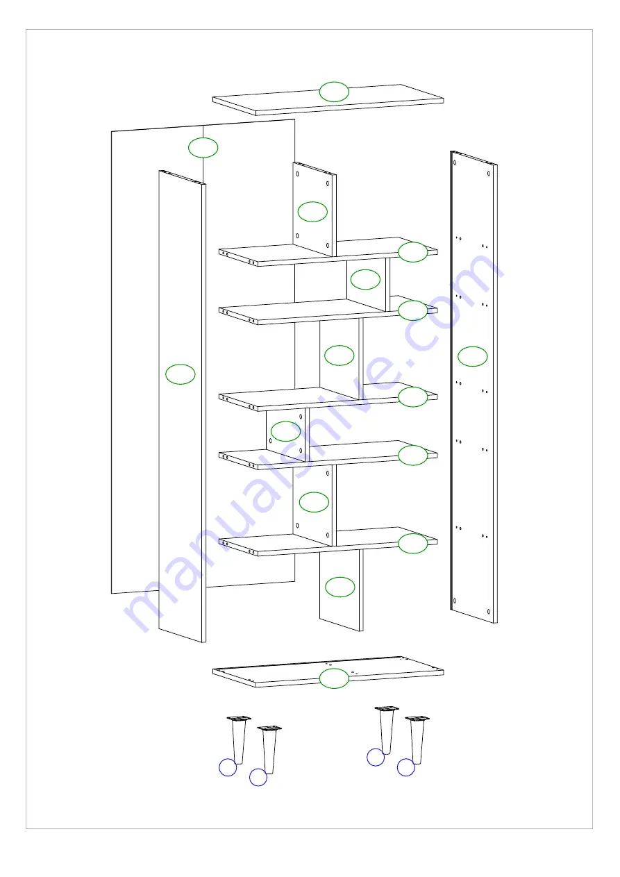 my home Legro 1766848 Assembly Instructions Manual Download Page 3