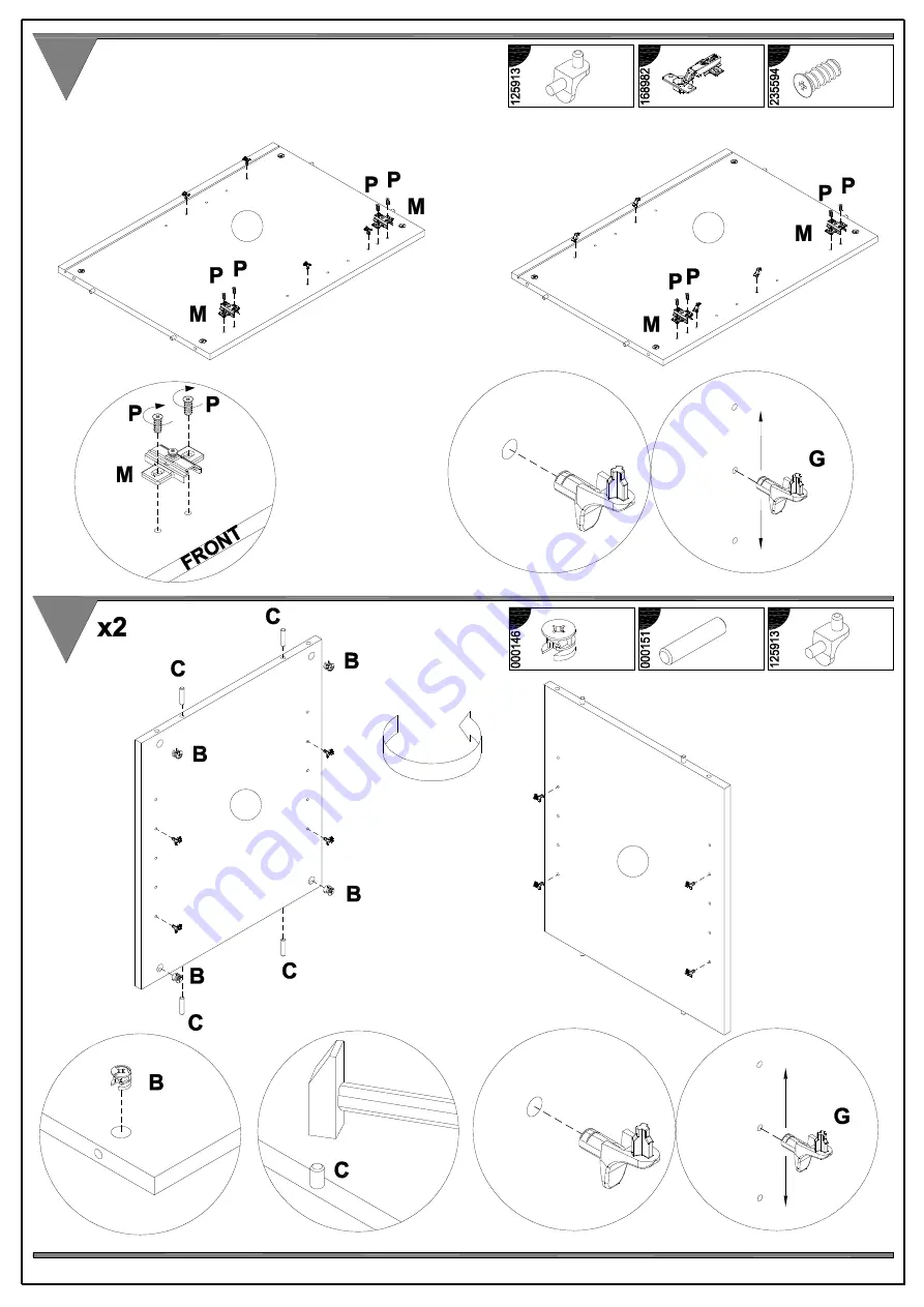 my home Marvin 4395 1554 Assembly Instructions Manual Download Page 12