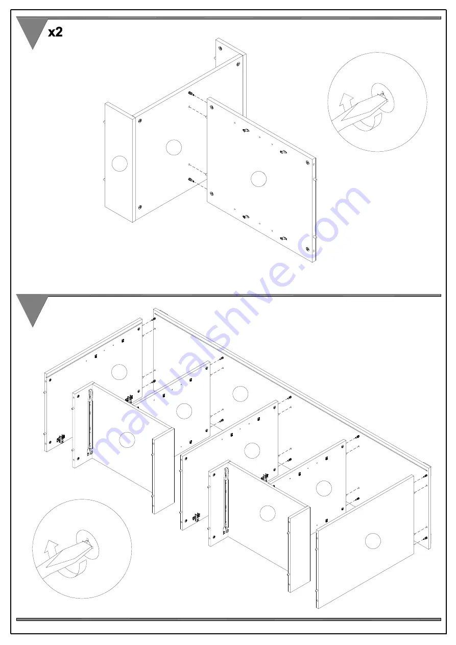 my home Marvin 4395 1554 Assembly Instructions Manual Download Page 14