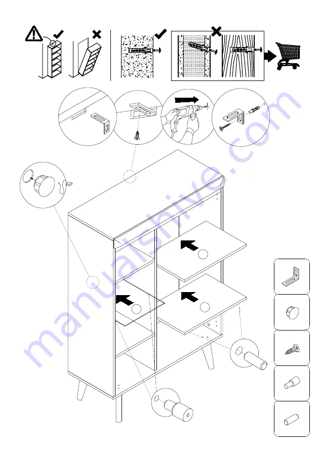 my home TORGE A33ZNO 22 Assembly Instructions Manual Download Page 13