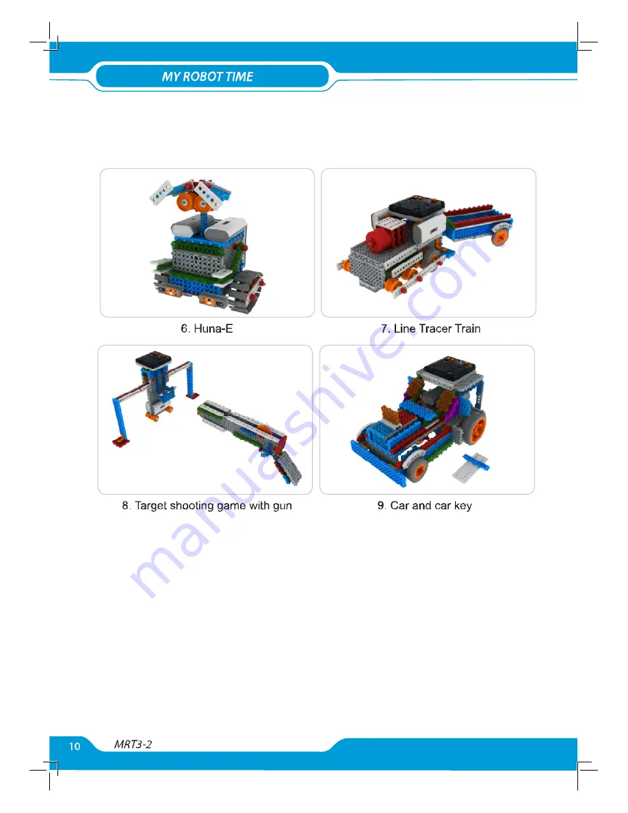 My Robot Time MRT3 Series Assembly Instructions Manual Download Page 10