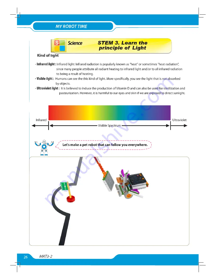 My Robot Time MRT3 Series Assembly Instructions Manual Download Page 26