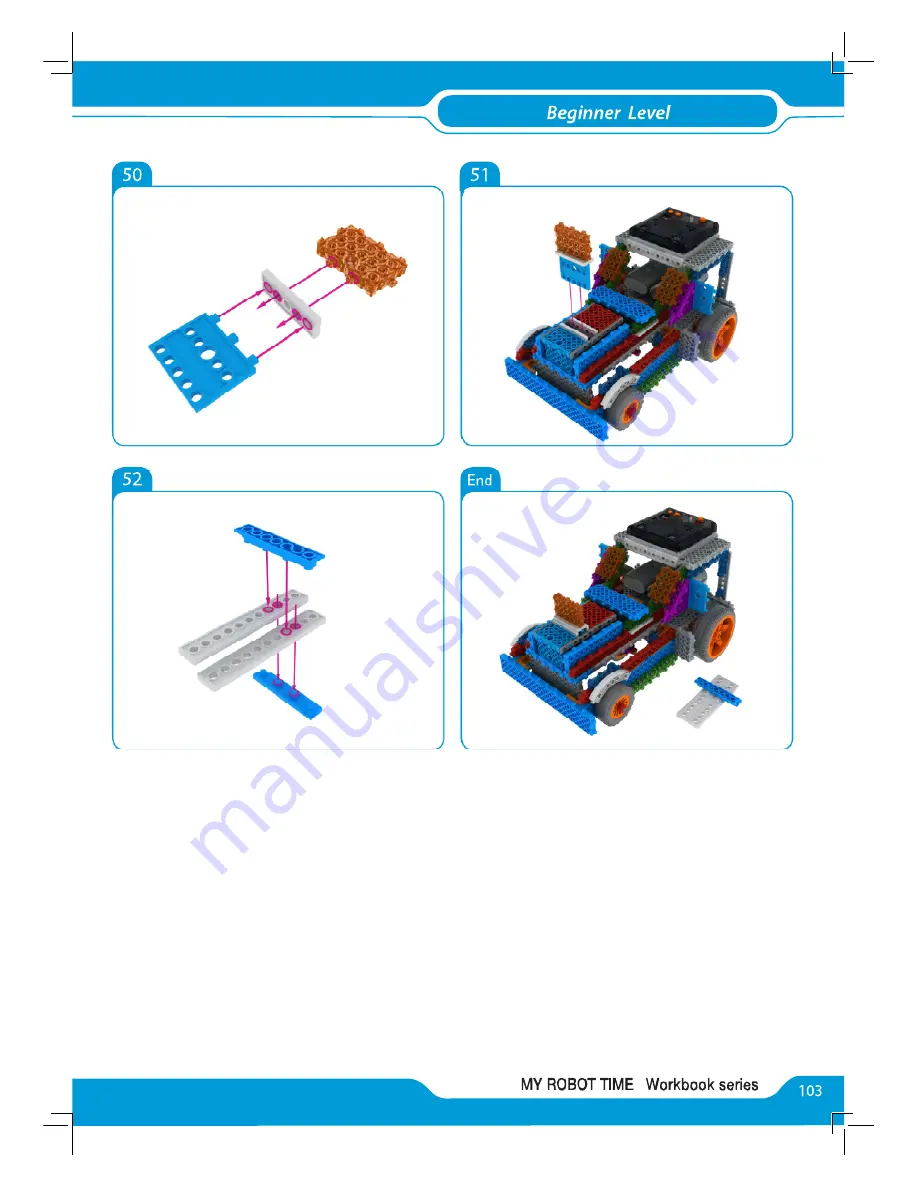 My Robot Time MRT3 Series Assembly Instructions Manual Download Page 103