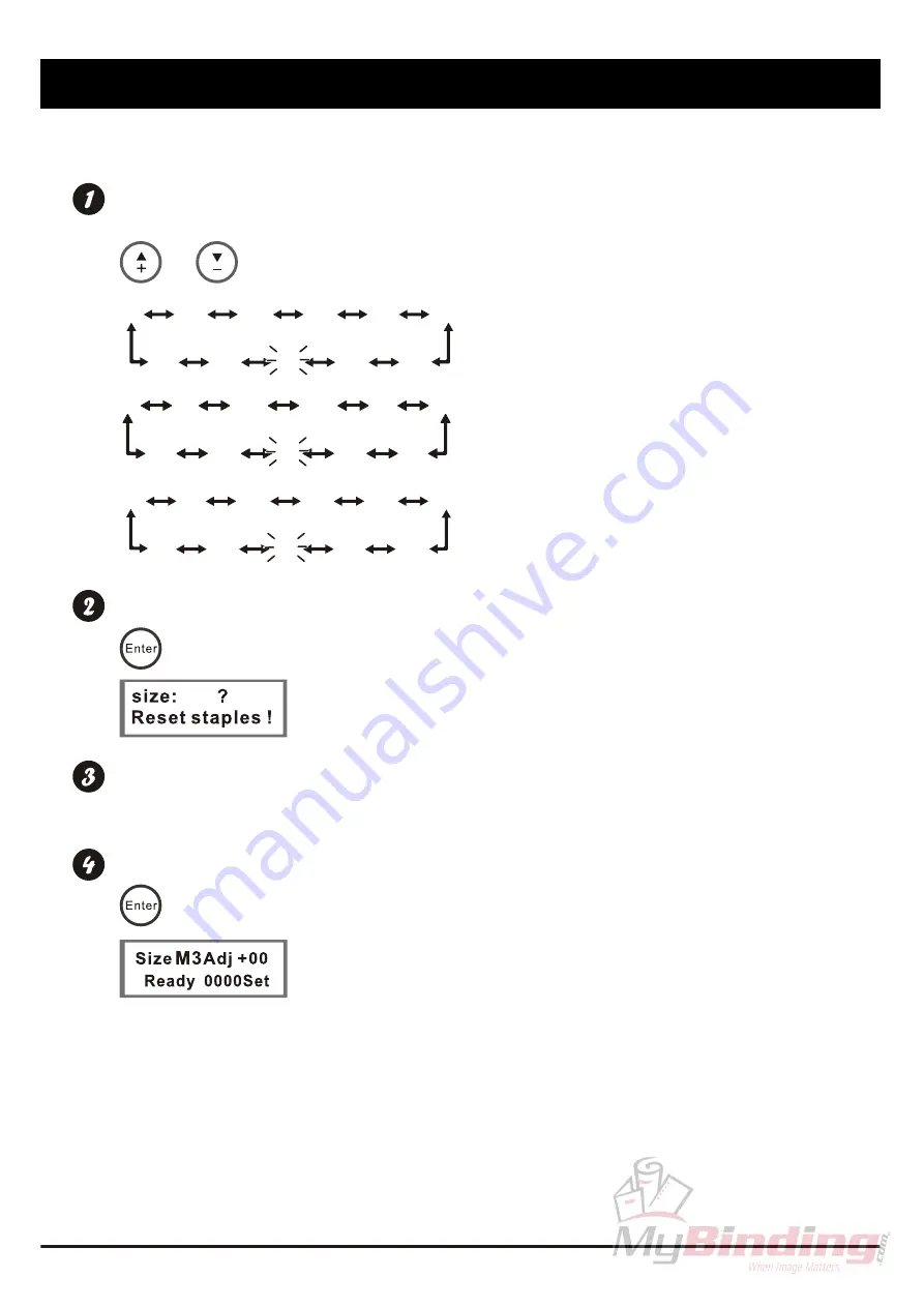 MyBinding MBM 87M Instruction Manual Download Page 14