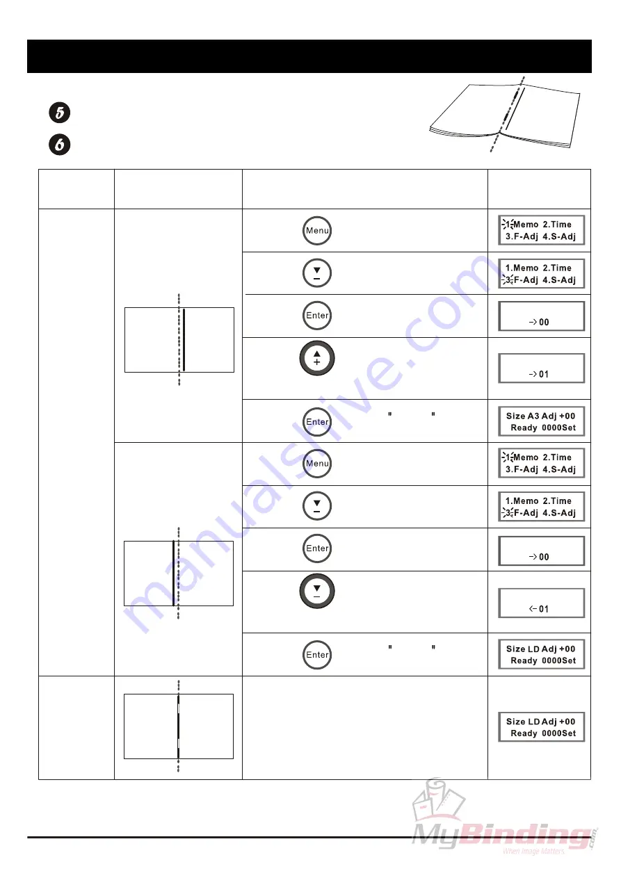 MyBinding MBM 87M Instruction Manual Download Page 17