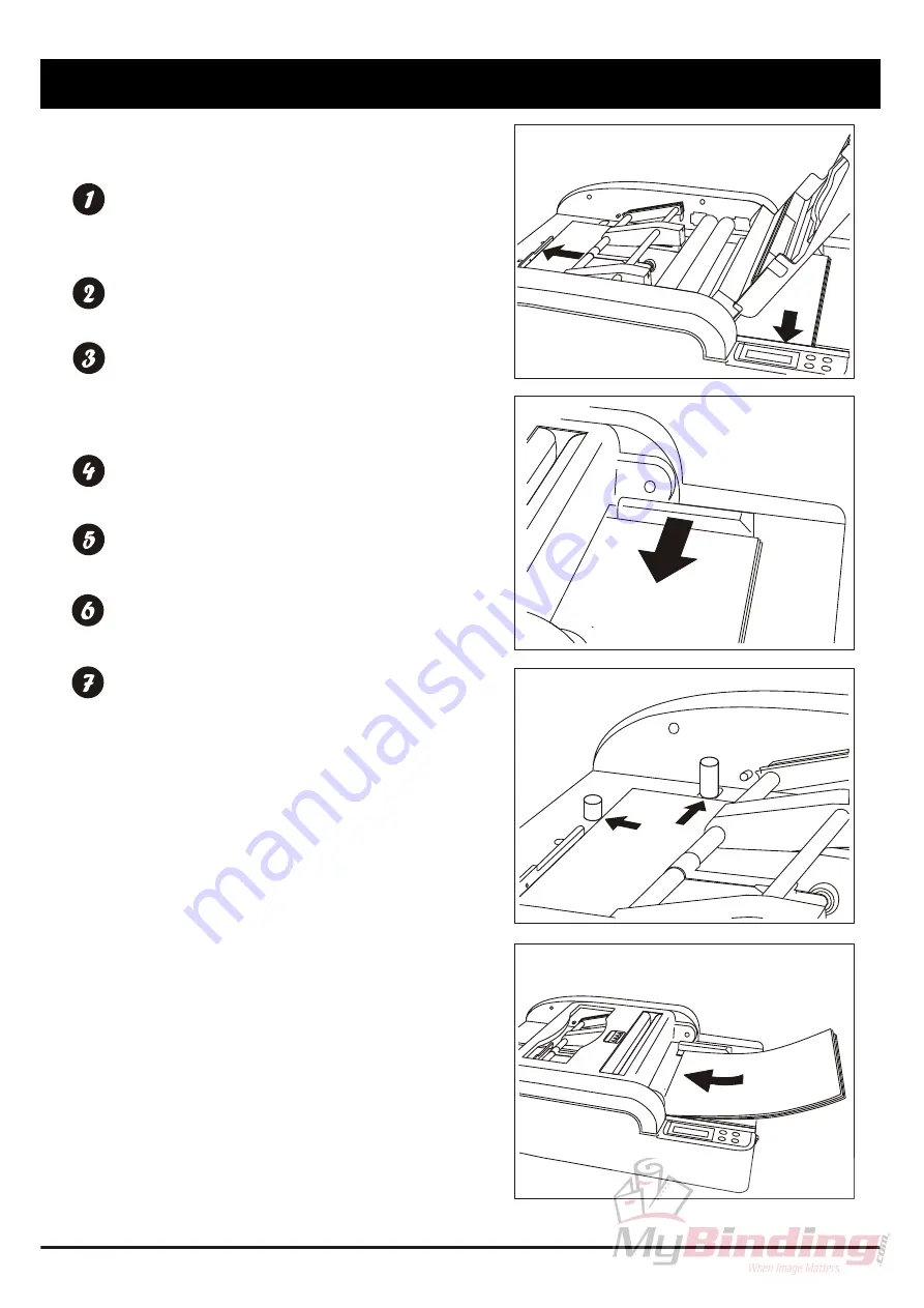 MyBinding MBM 87M Instruction Manual Download Page 20