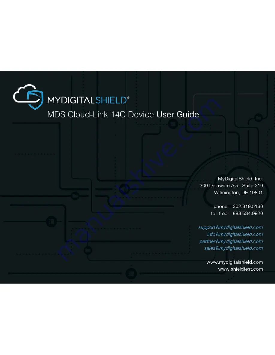 MyDigitalShield MDS Cloud-Link 14C User Manual Download Page 1