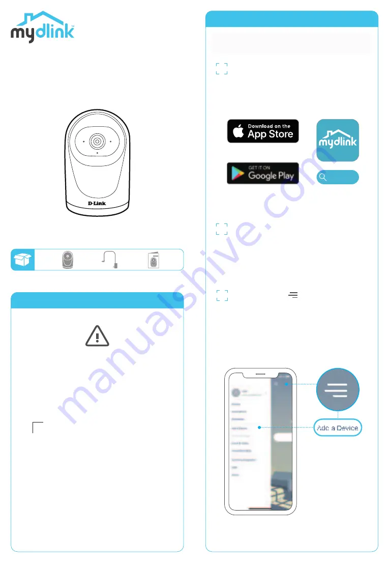 MYDLINK DCS-6500LHV2 Quick Installation Manual Download Page 3