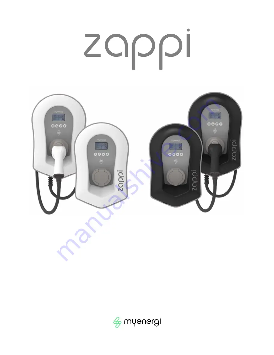 Myenergi ZAPPI-2H07TB Operation & Installation Manual Download Page 1