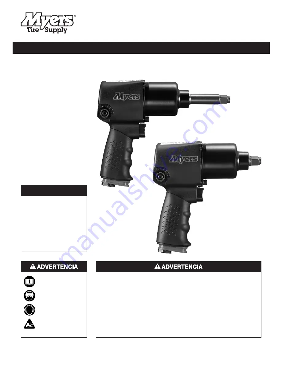 MYERS MTS53254 Owner'S Manual Download Page 6