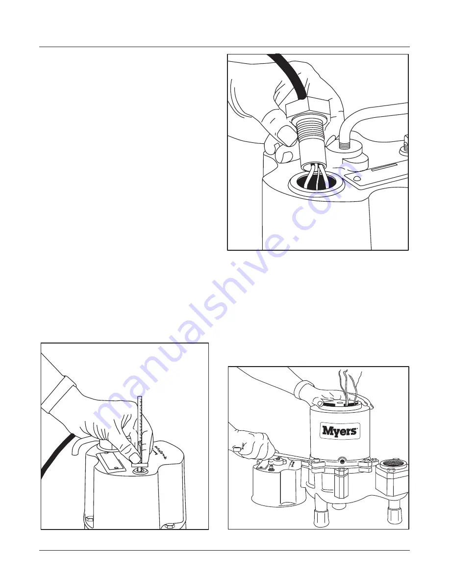 MYERS WHR Installation And Servicing Instructions Download Page 15