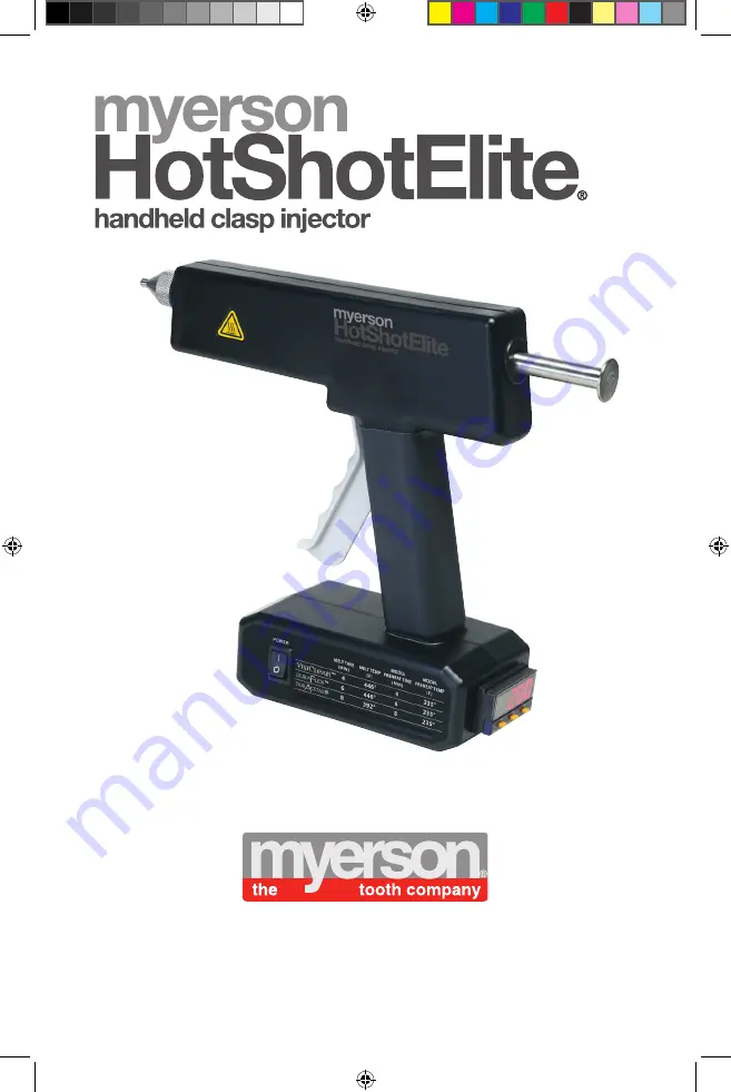 MYERSON EG-0100 Instruction Manual Download Page 1