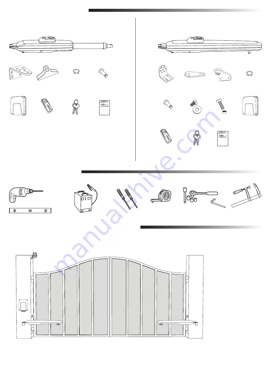 MyQ LiftMaster LA250EVK Скачать руководство пользователя страница 5