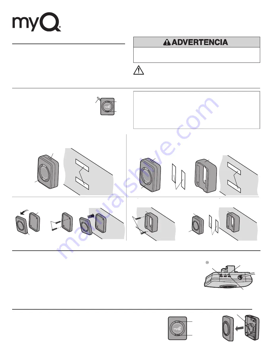 MyQ SMART GARAGE 821LMB-2SENSOR Скачать руководство пользователя страница 3