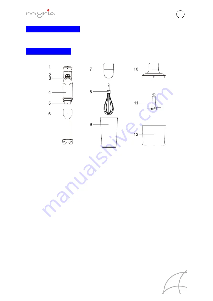 Myria MY4106 User Manual Download Page 4