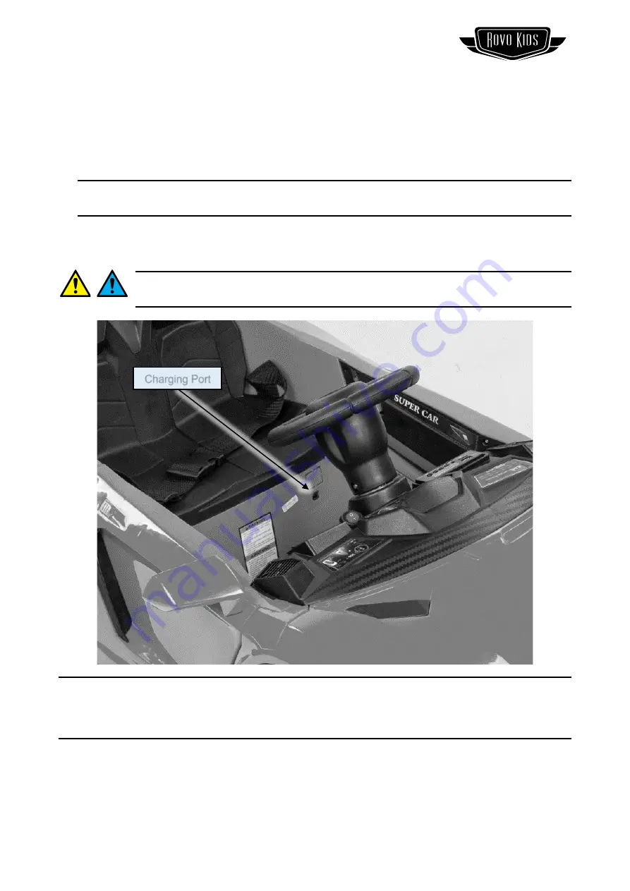 Mytopia Rovo Kids Lamborghini User Manual Download Page 12