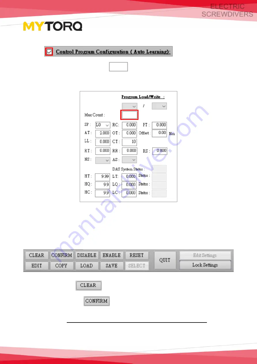 MYTORQ MY-TR Operation Manual Download Page 13