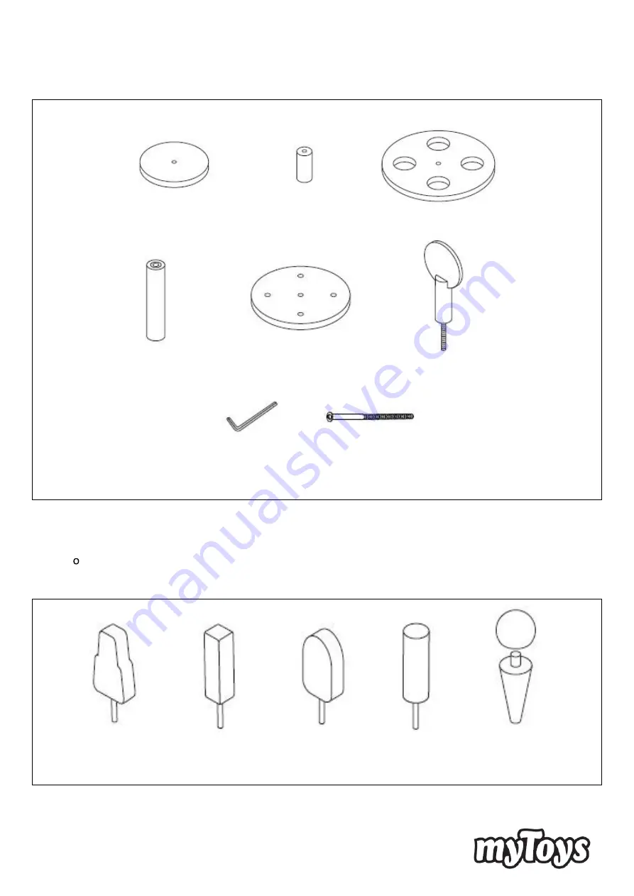 myToys 11578702 Assembly Instructions Download Page 2