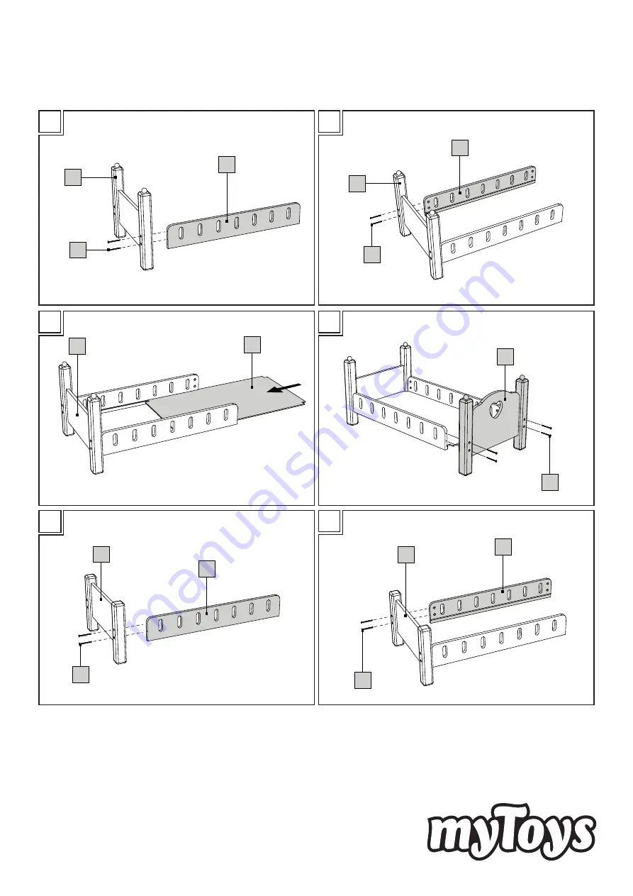 myToys 15029469 Assembly Instructions Download Page 3