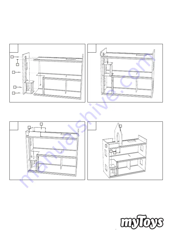 myToys Dollhouse Скачать руководство пользователя страница 5