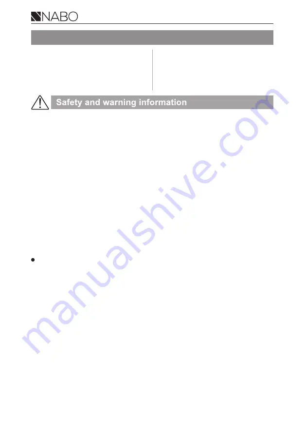 NABO KGK 2640 Manual Download Page 22