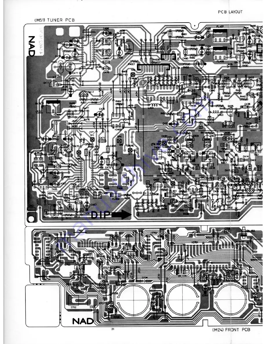 NAD 705 Скачать руководство пользователя страница 20