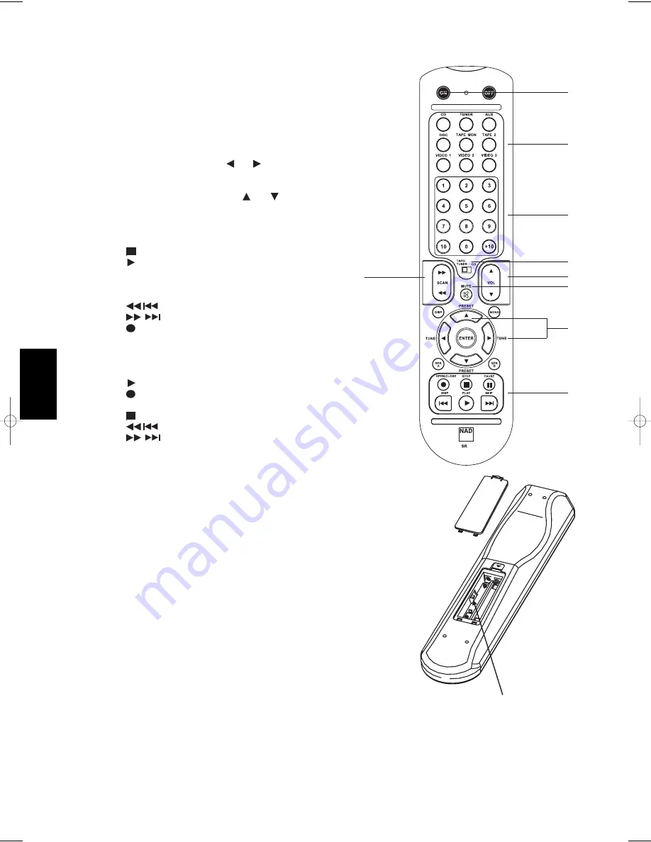 NAD C325BEE Owner'S Manual Download Page 38