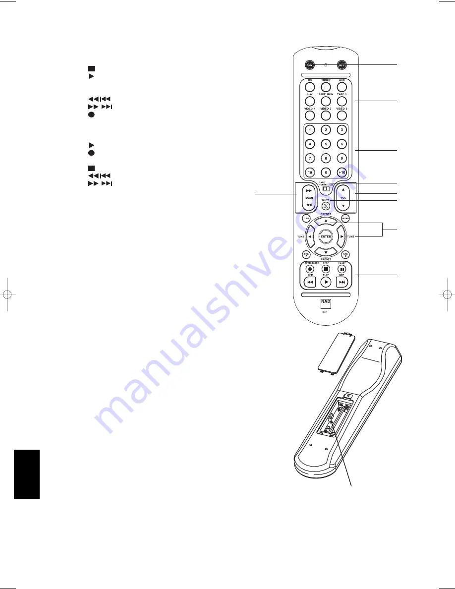 NAD C325BEE Owner'S Manual Download Page 78