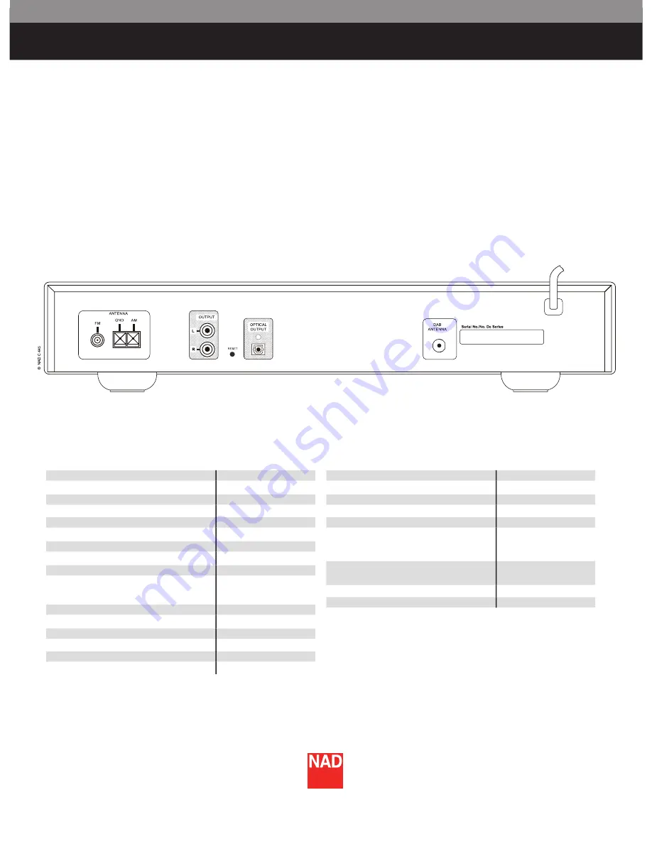 NAD C445 Скачать руководство пользователя страница 2