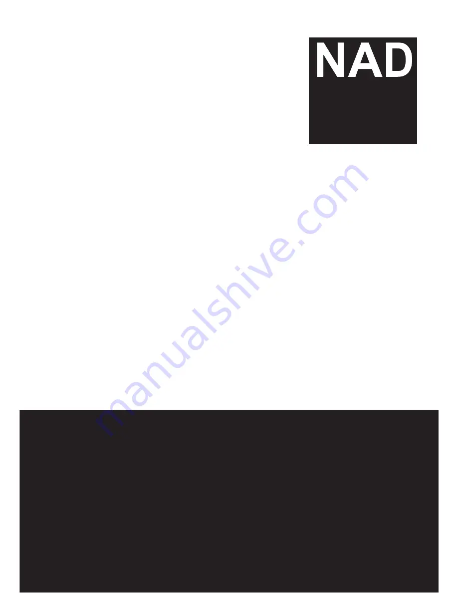 NAD L 54 Service Manual Download Page 2