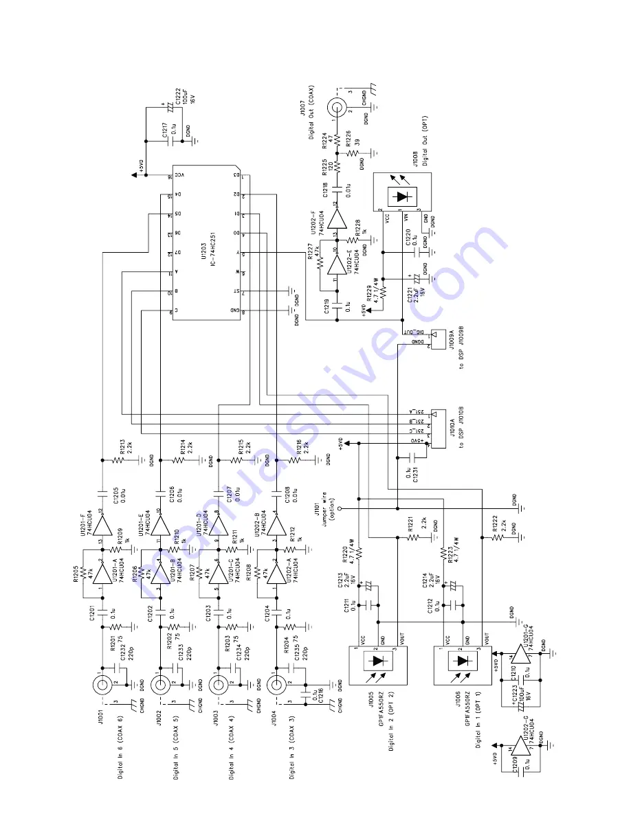 NAD T 763 Service Manual Download Page 42